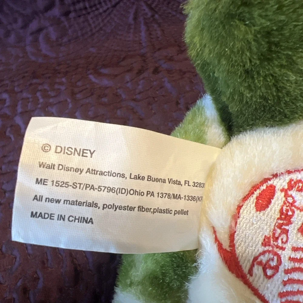 Vint. Walt Disney World Turtle Plush‎ Living Seas Stuffed Animal Epcot 8
